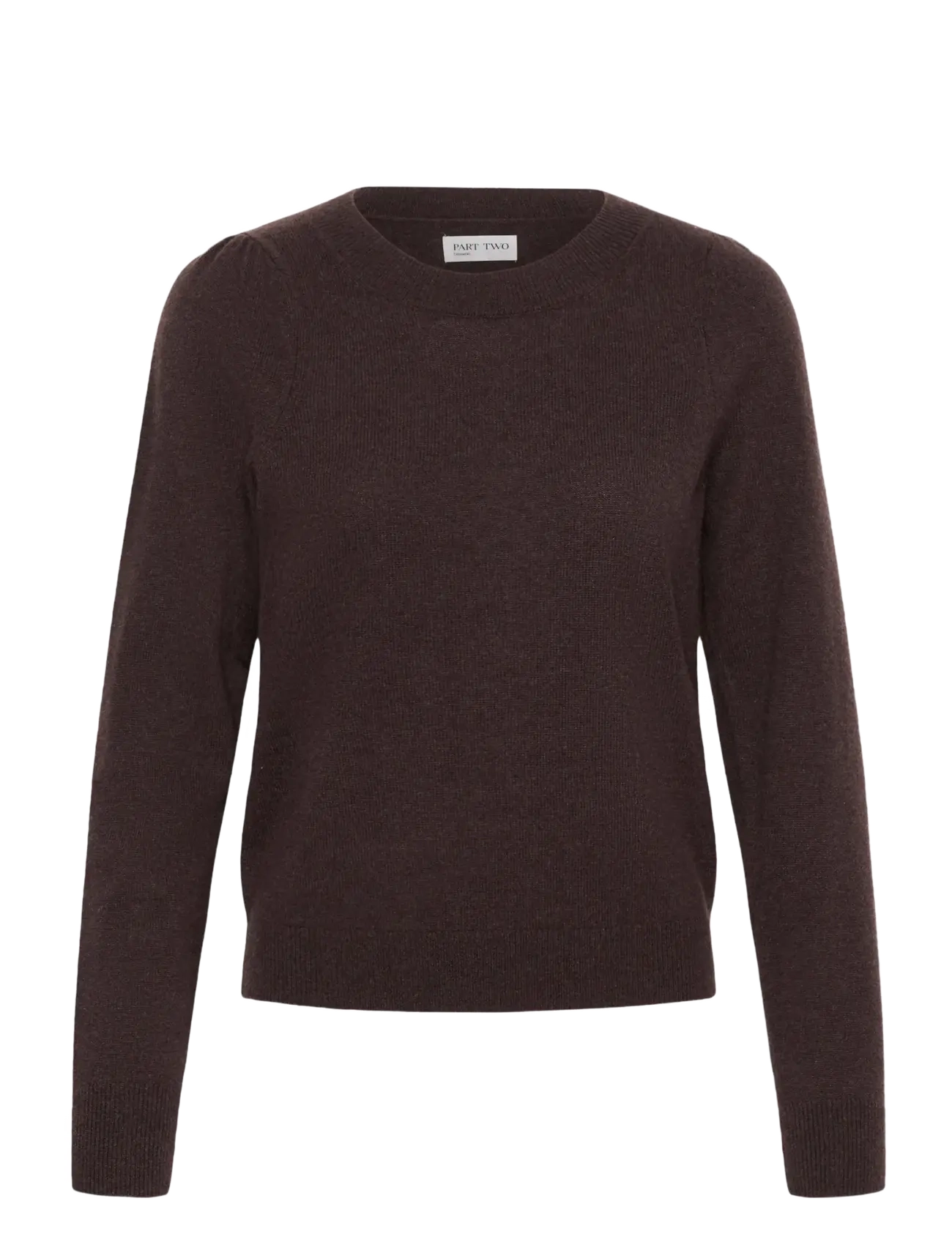 Part Two EvinaPW Pullover - Kleding - MOLE' MELANGE / brown