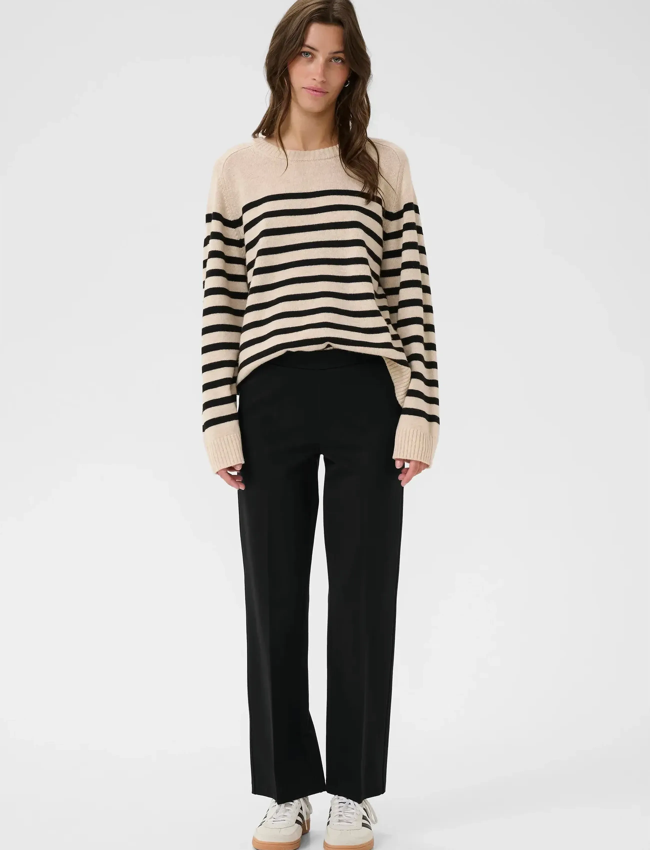 Part Two Pontapw Straight Jersey Pants kostymbyxor dam – bild 2