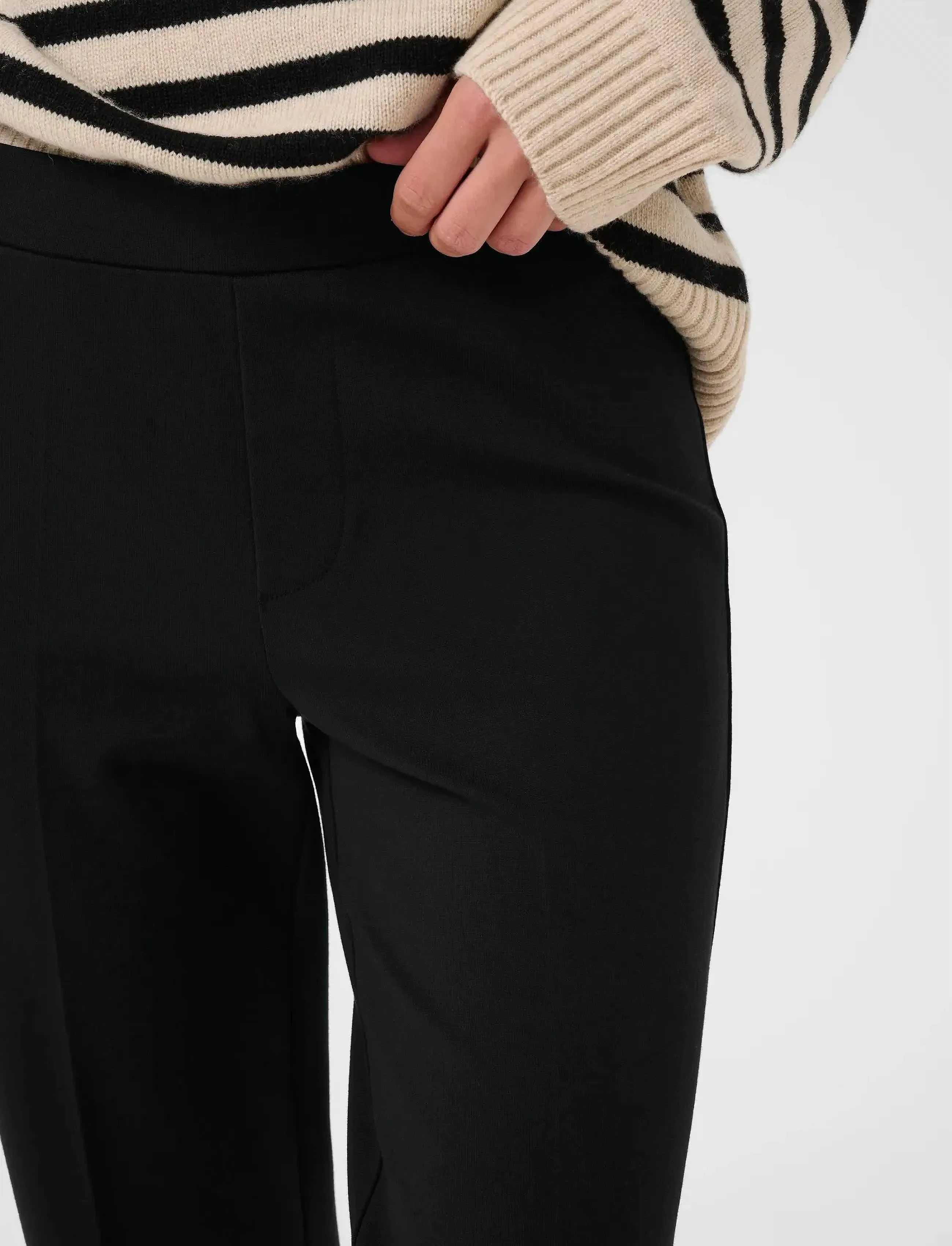 Part Two Pontapw Straight Jersey Pants kostymbyxor dam – bild 4