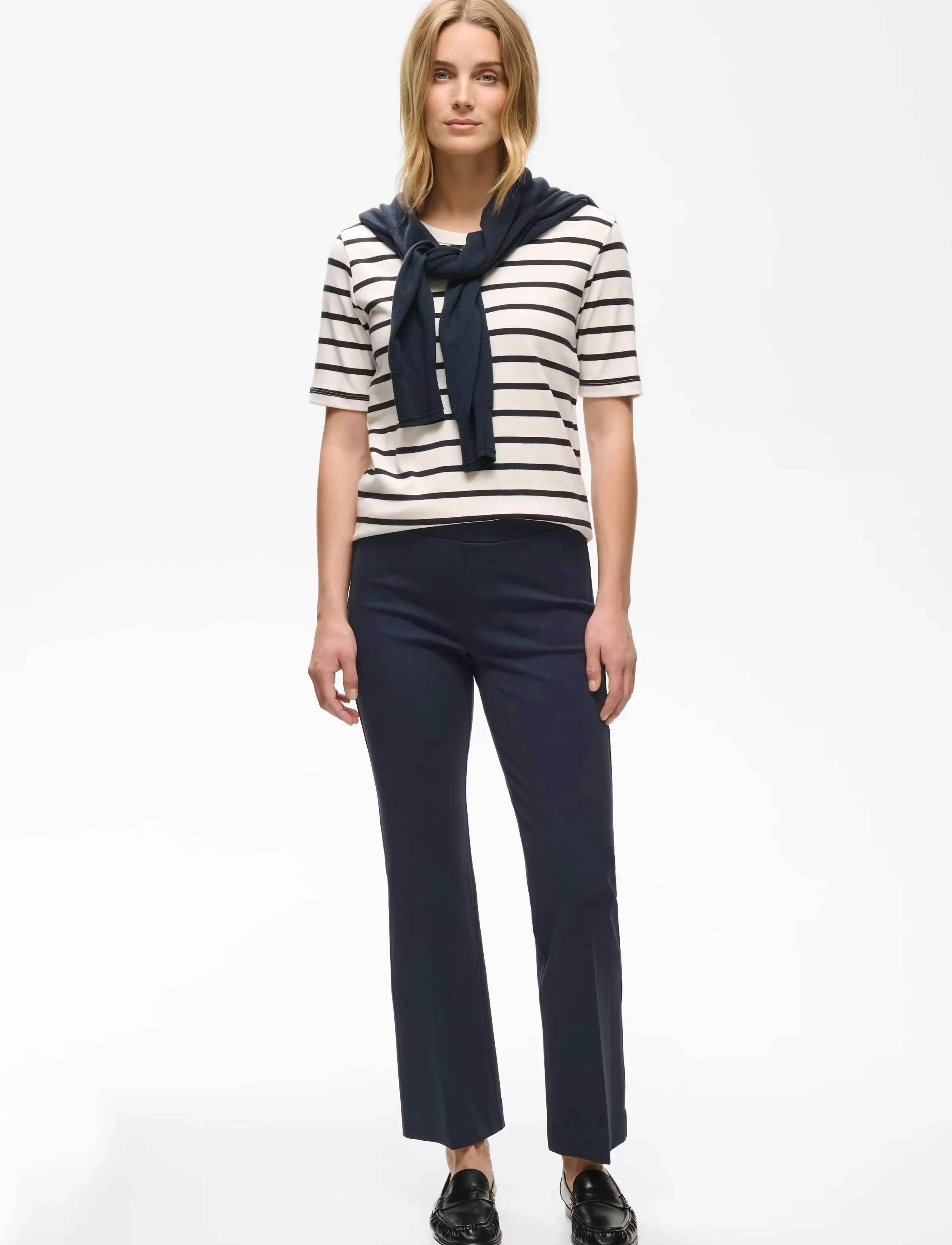Part Two - PontaPW Straight jersey pants - festmode zu outlet-preisen - dark navy - 0