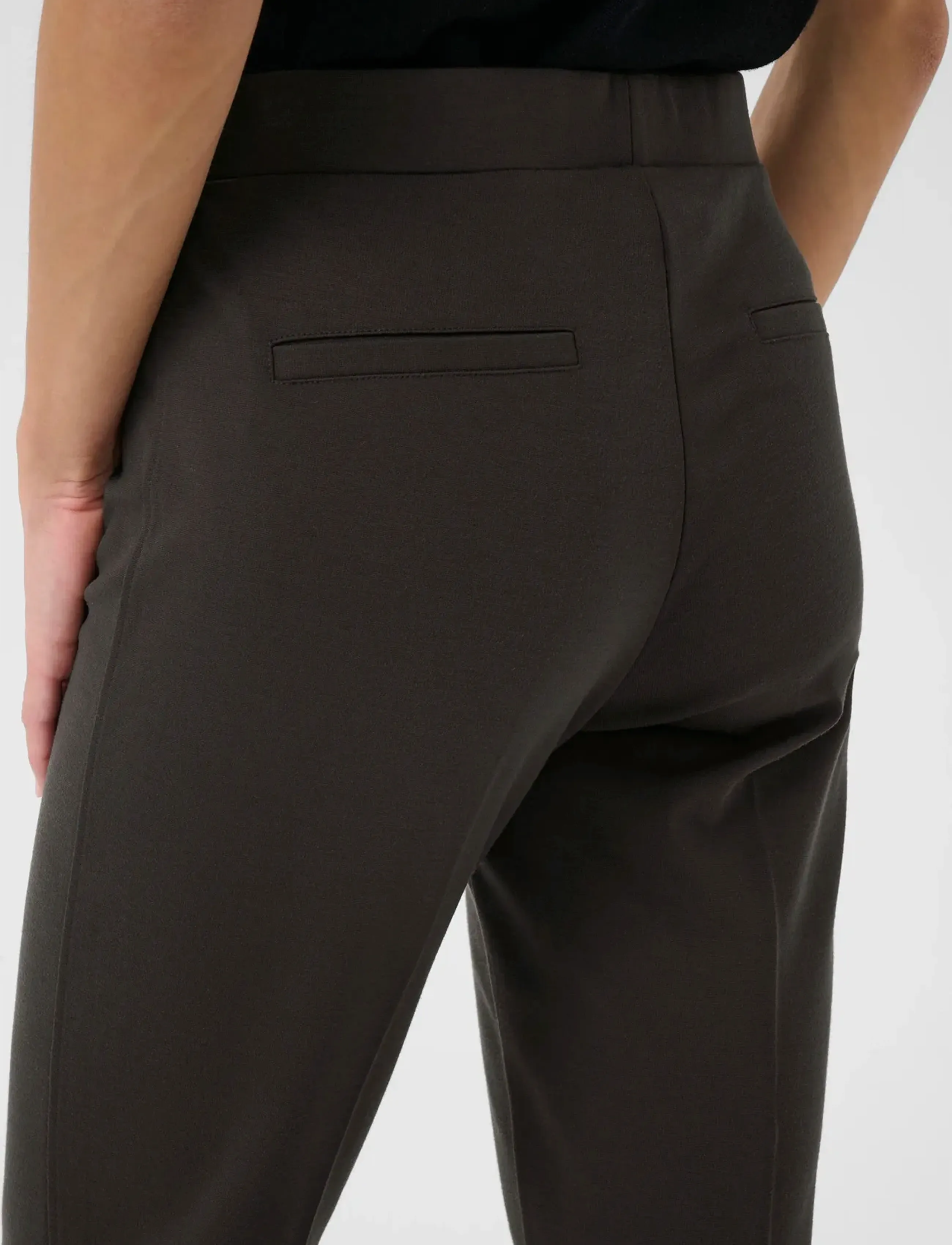 Part Two - PontaPW Straight jersey pants - ganache - 5