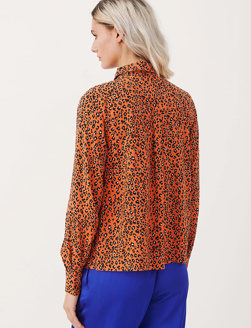 Part Two - VillaPW SH - langærmede skjorter - koi leo print - 4