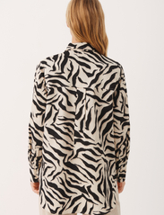 Part Two - VarlaPW SH - langermede skjorter - zebra print - 4