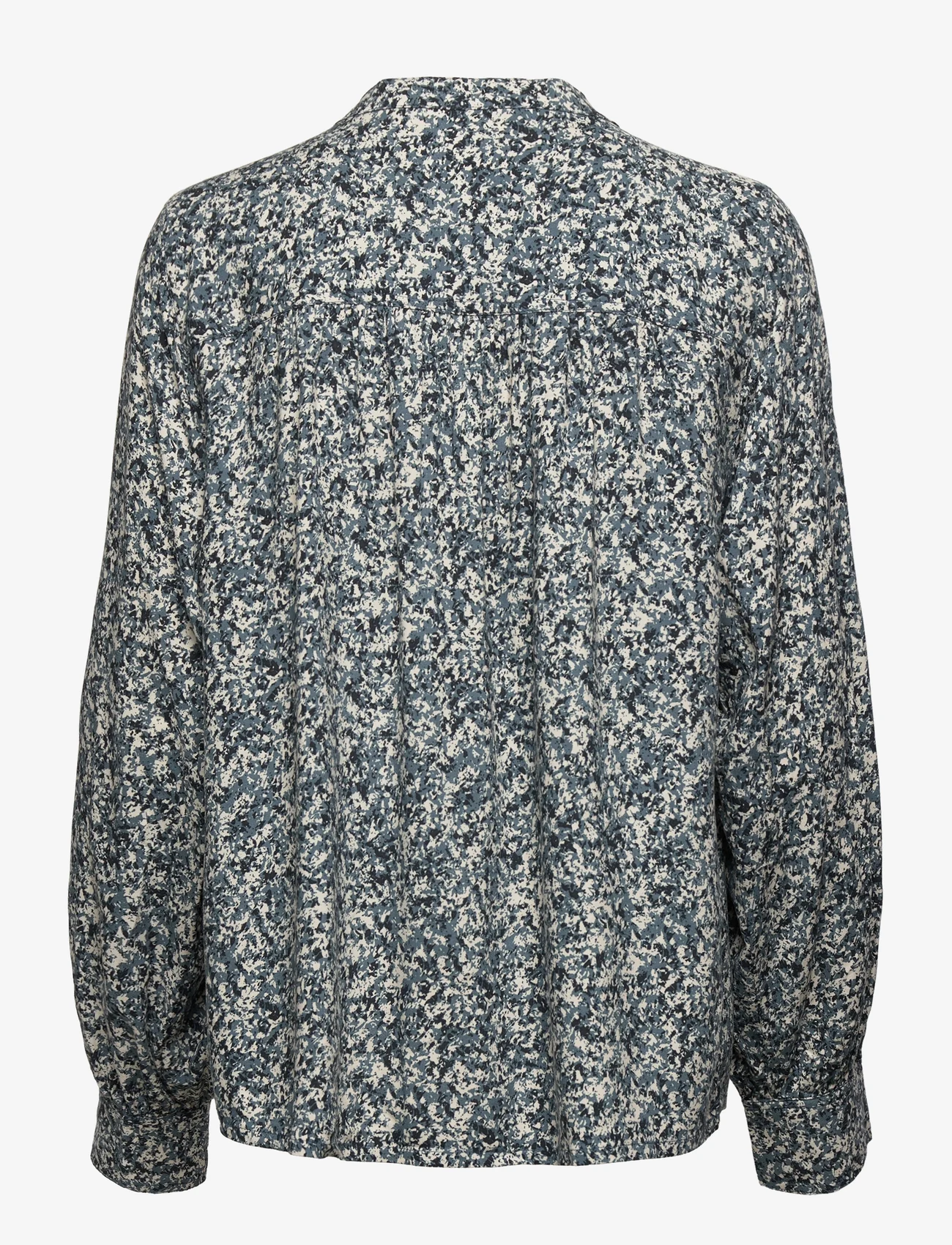 Part Two - AbbyPW SH - long-sleeved blouses - stormy weather texture print - 1