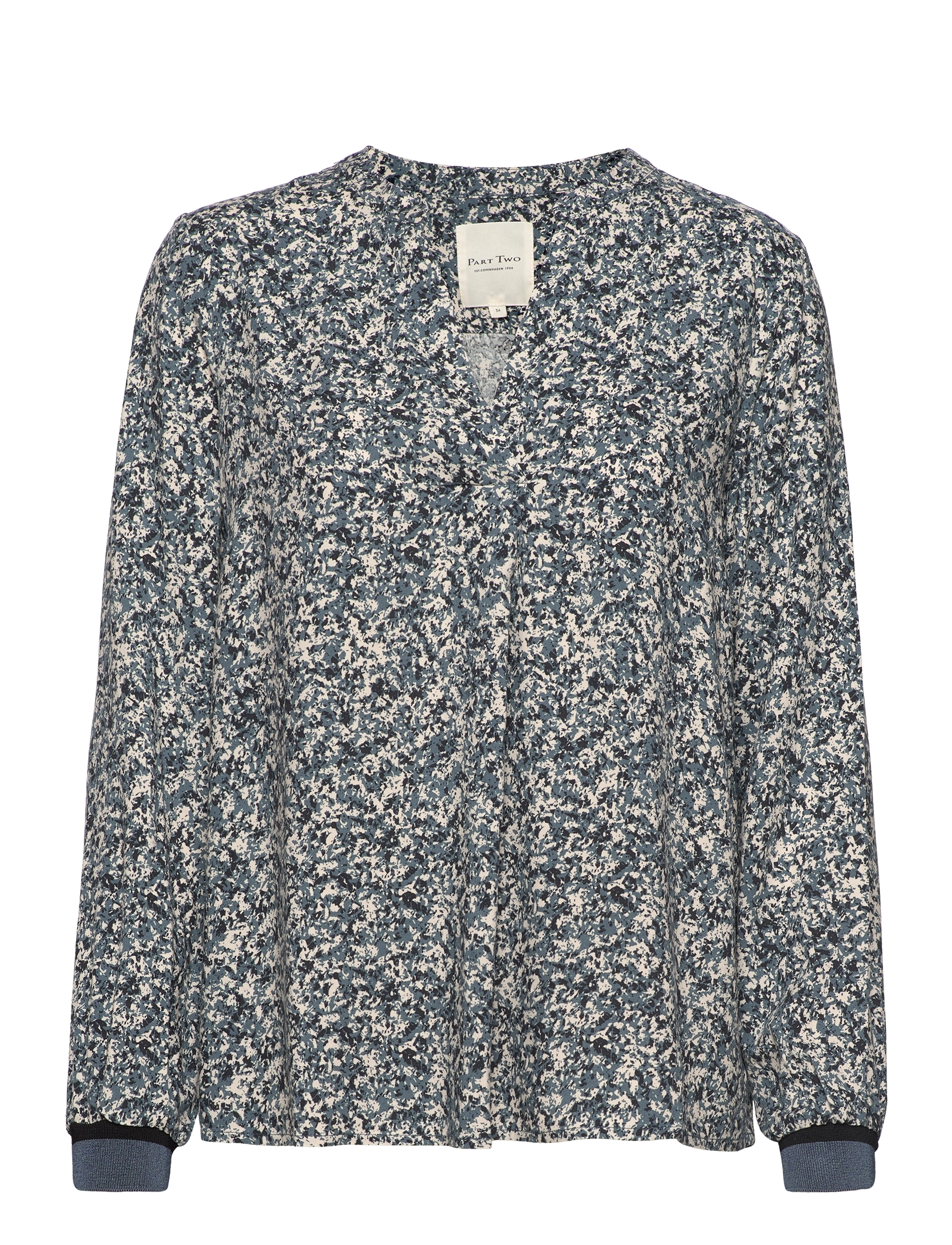 Part Two AddisPW BL - Kleidung - STORMY WEATHER TEXTURE PRINT / multi