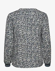 Part Two - AddisPW BL - long-sleeved blouses - stormy weather texture print - 1