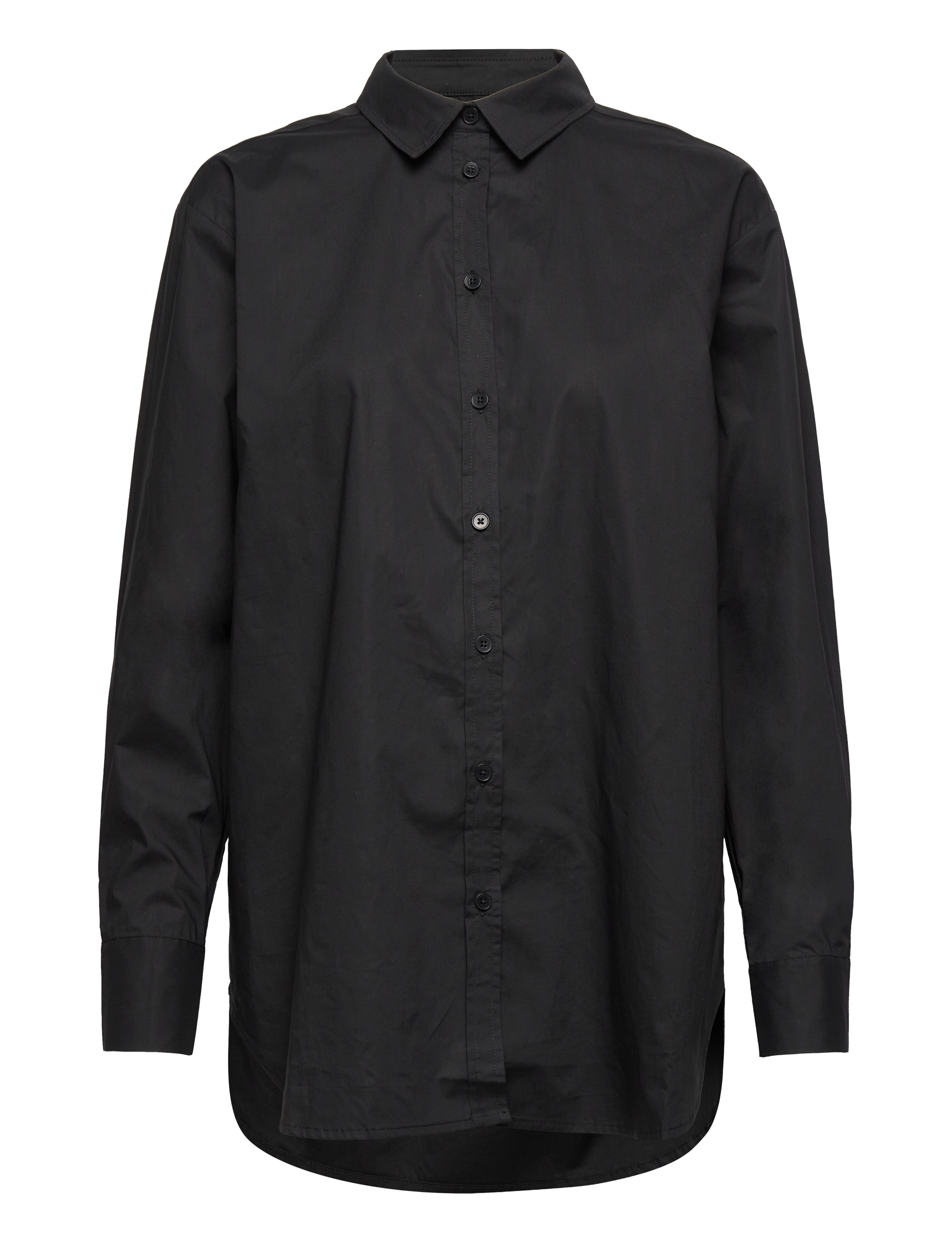 Part Two AdinaPW SH - Blouses & Overhemden - BLACK / black