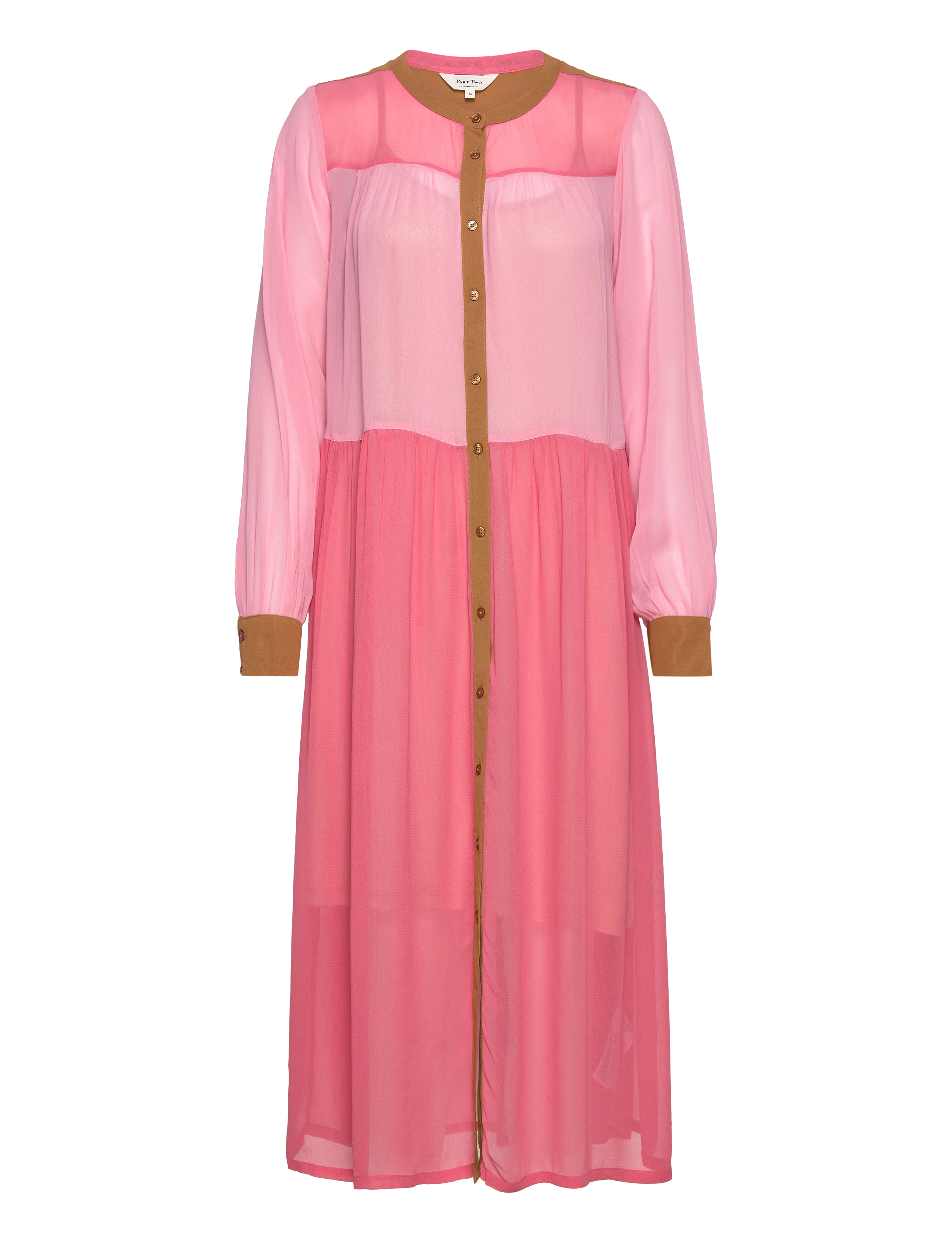 Part Two AgneleaPW DR - Kjoler - PINK COLOURBLOCK / multi