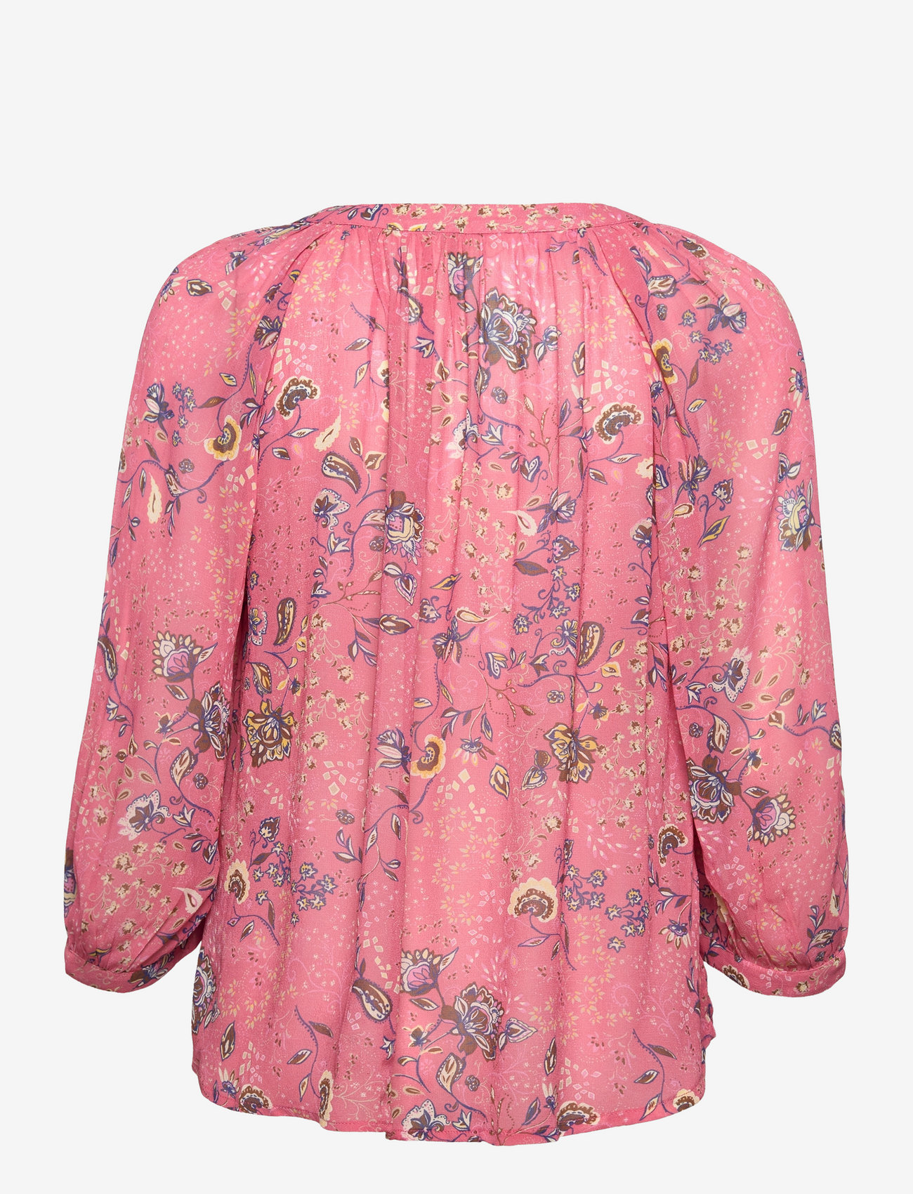 Part Two - AjaPW BL - langärmlige blusen - paisley flower, desert rose - 1