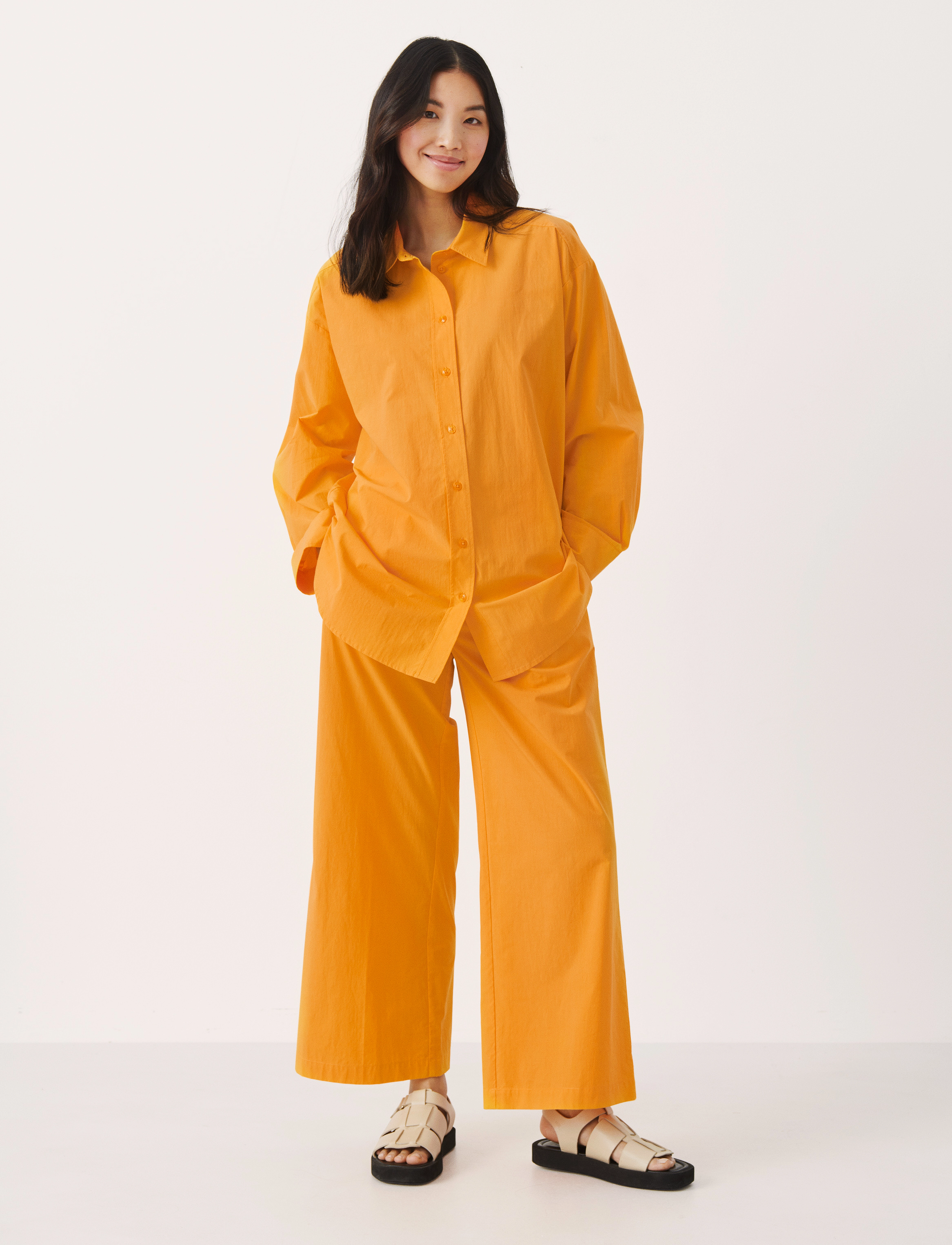 Part Two - SavannaPW SH - long-sleeved shirts - apricot - 3