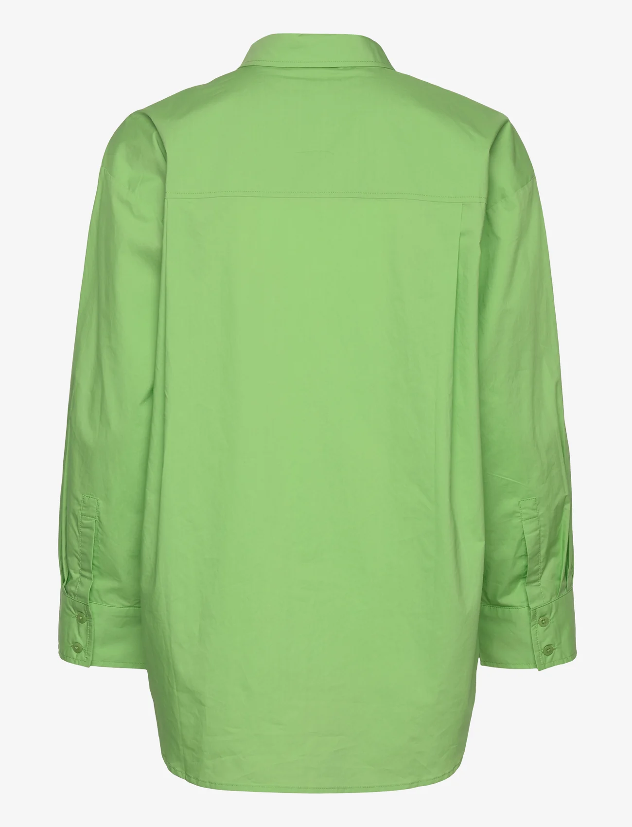 Part Two - SavannaPW SH - long-sleeved shirts - grass green - 1