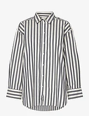 Part Two - SavannaPW SH - langærmede skjorter - midnight navy stripe - 0