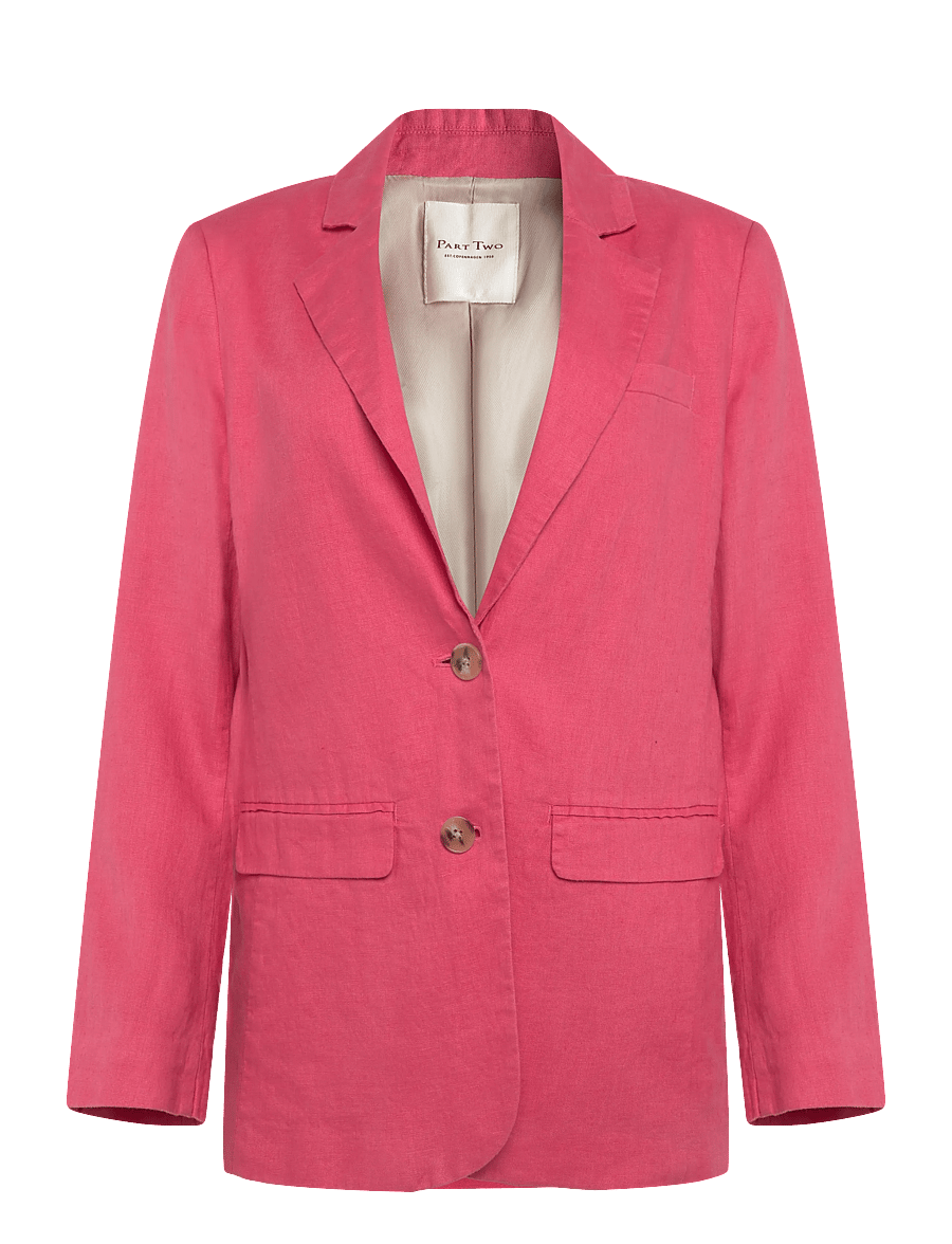 Part Two - NyanPW JA - single breasted blazers - claret red - 0