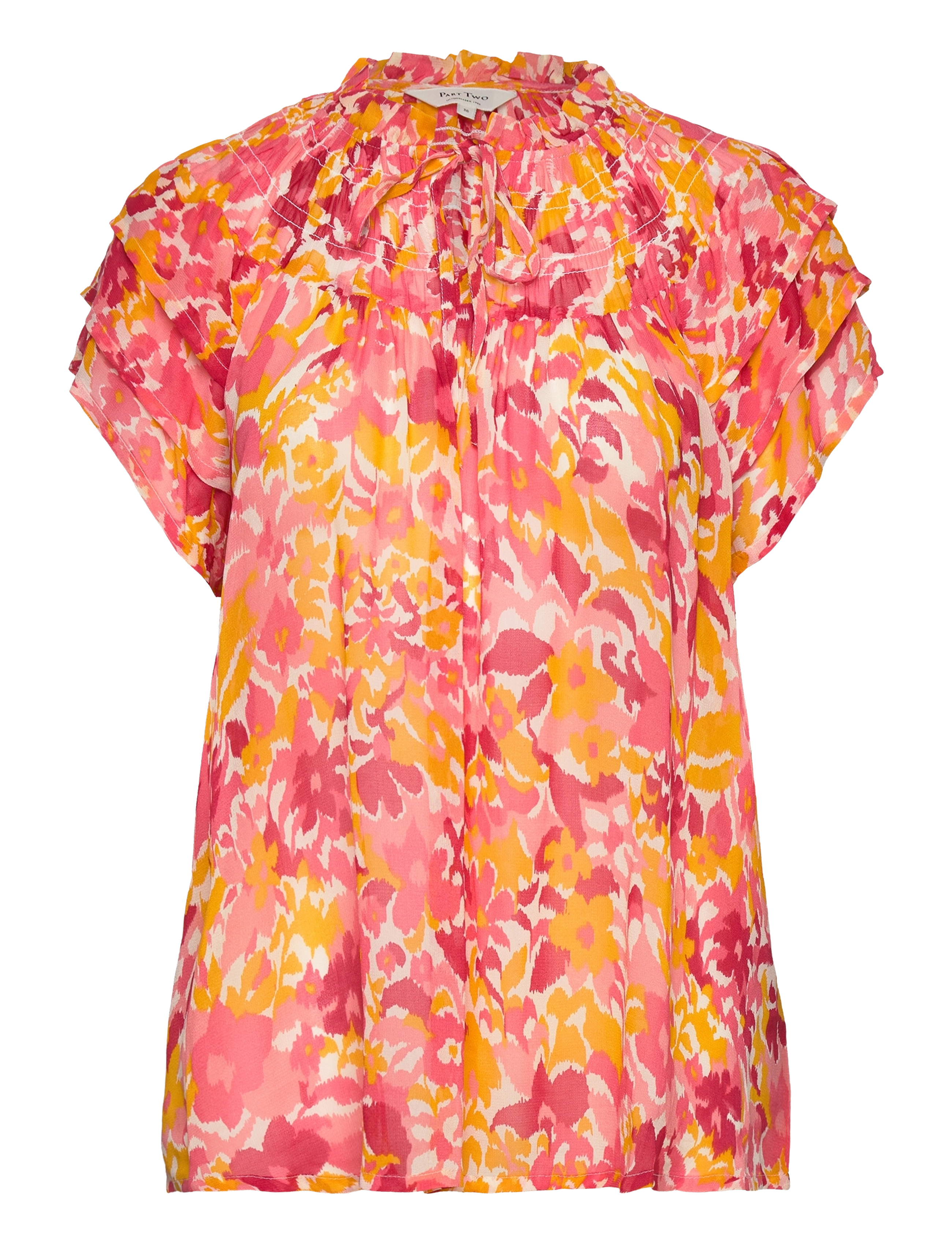 Part Two SinnaPW BL - Kleidung - PINK GRADIENT PRINT / pink/rose