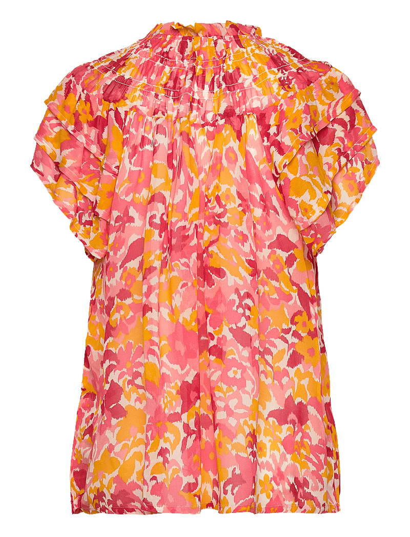 Part Two - SinnaPW BL - kortærmede bluser - pink gradient print - 2