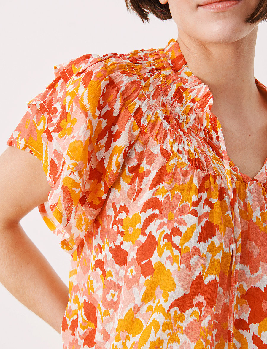 Part Two - SinnaPW BL - lyhythihaiset puserot - pink gradient print - 5