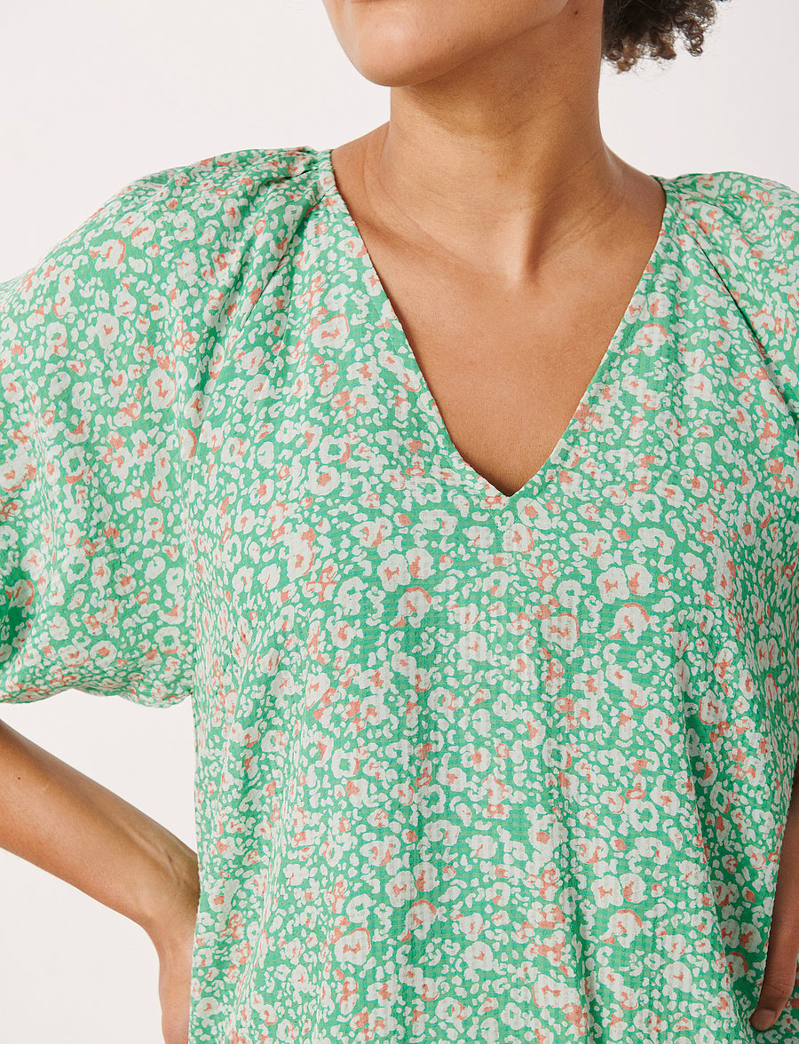 Part Two - SadePW DR - sommarklänningar - greenbriar leo print - 5