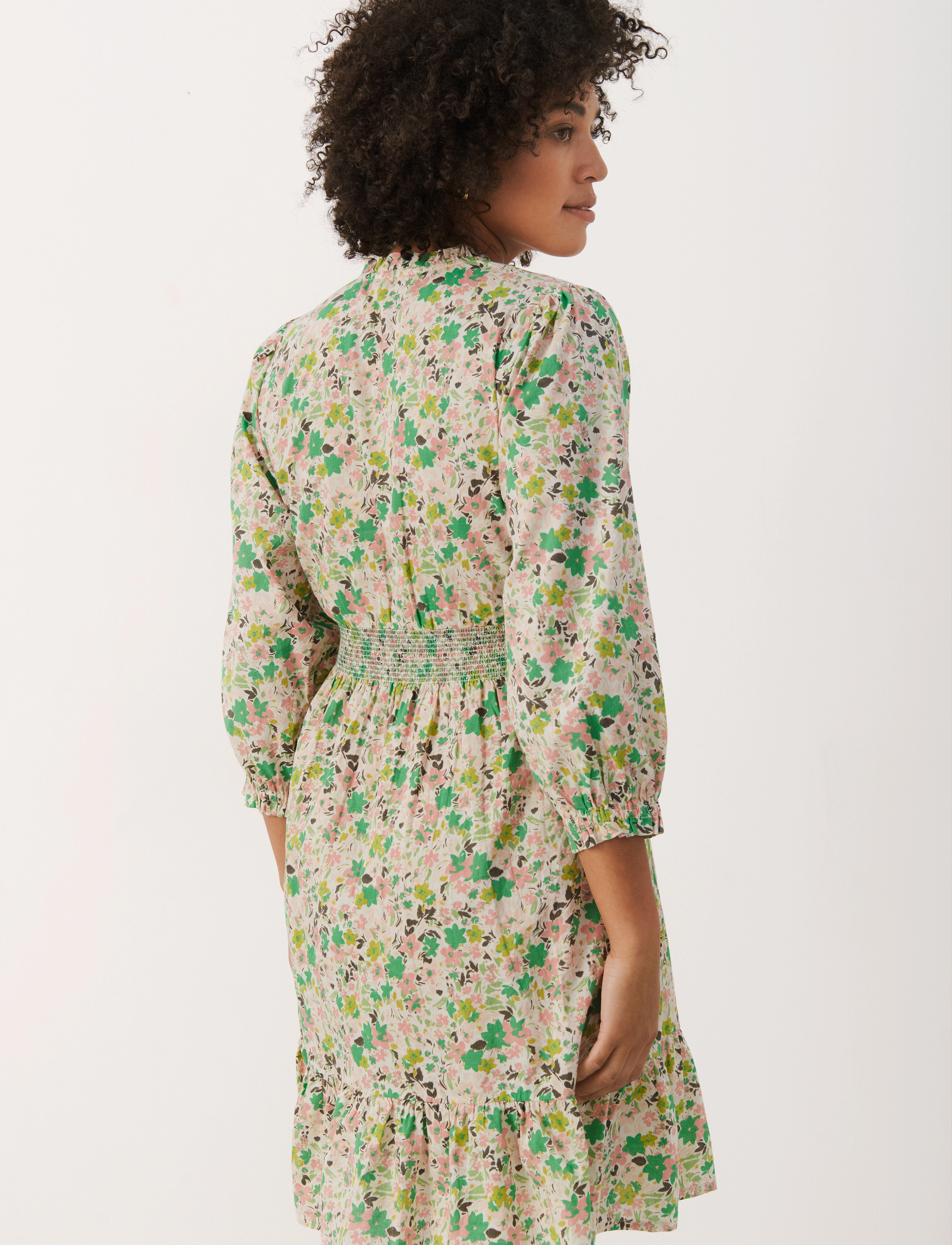 Part Two - SabrinnaPW DR - green flower print - 4