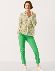Part Two - SabellaPW SH - long-sleeved shirts - green flower print - 3