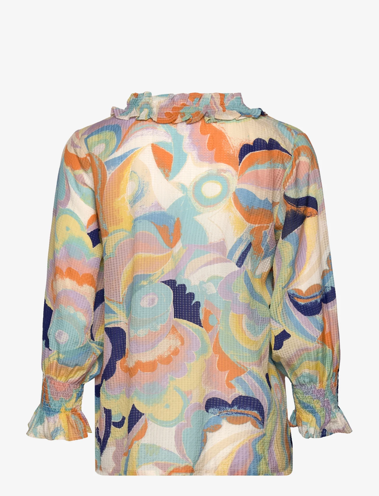 Part Two - AmberPW BL - long-sleeved blouses - artcollage print - 1