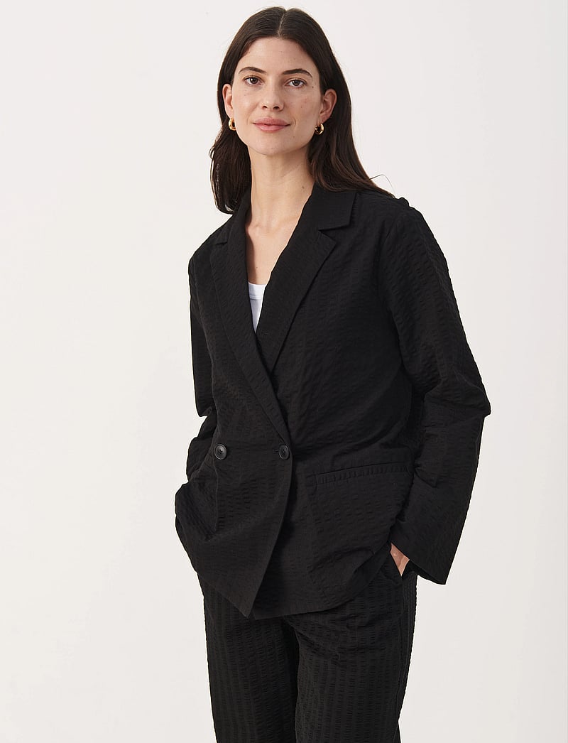 Part Two - AbbeyPW BZ - dobbeltradede blazere - black - 0