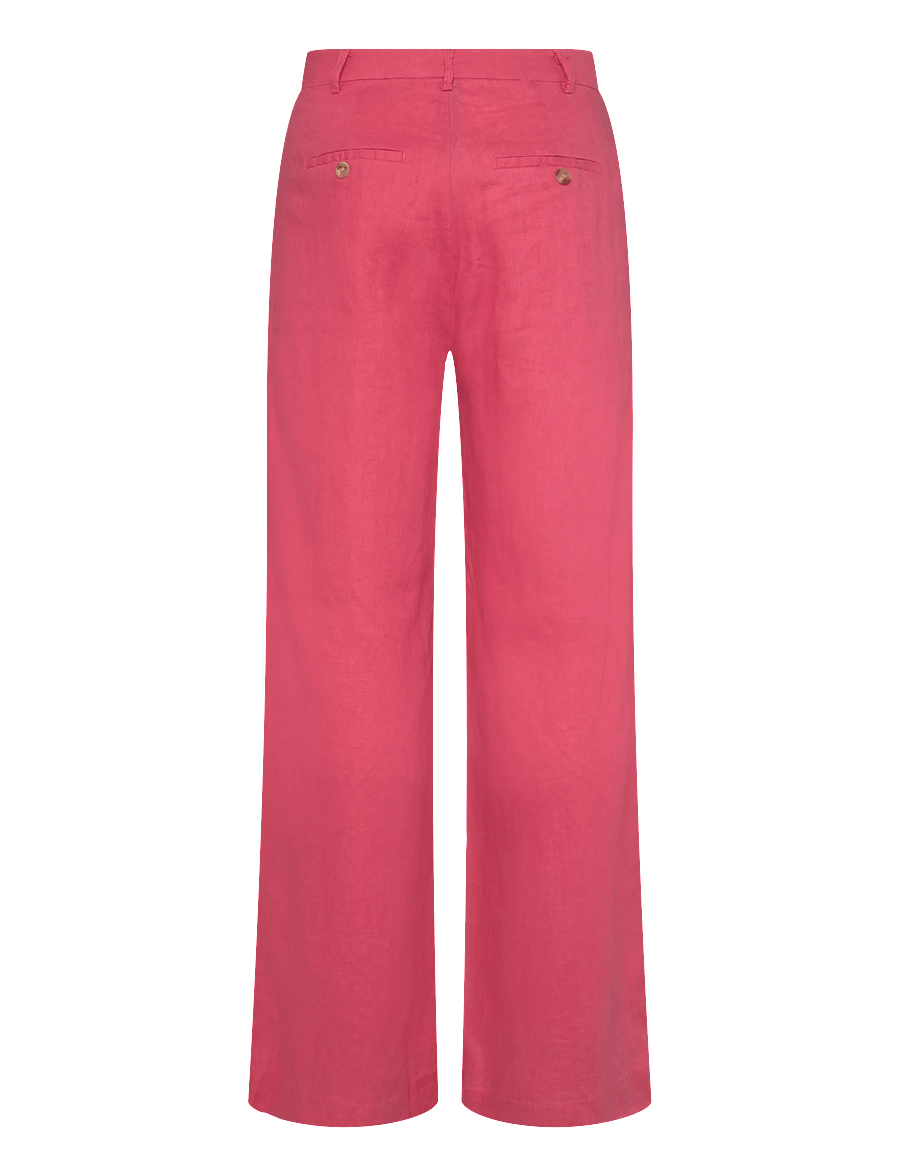Part Two - NinnesPW PA - leinenhosen - claret red - 1