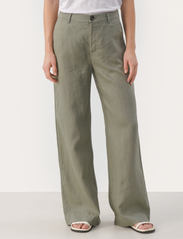 Part Two - NinnesPW PA - linen trousers - vetiver - 2