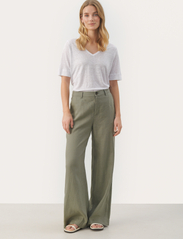 Part Two - NinnesPW PA - linen trousers - vetiver - 3