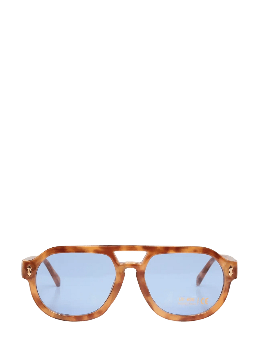 Part Two - AnellPW SG - pilot - tortoise shell, blue lens - 1