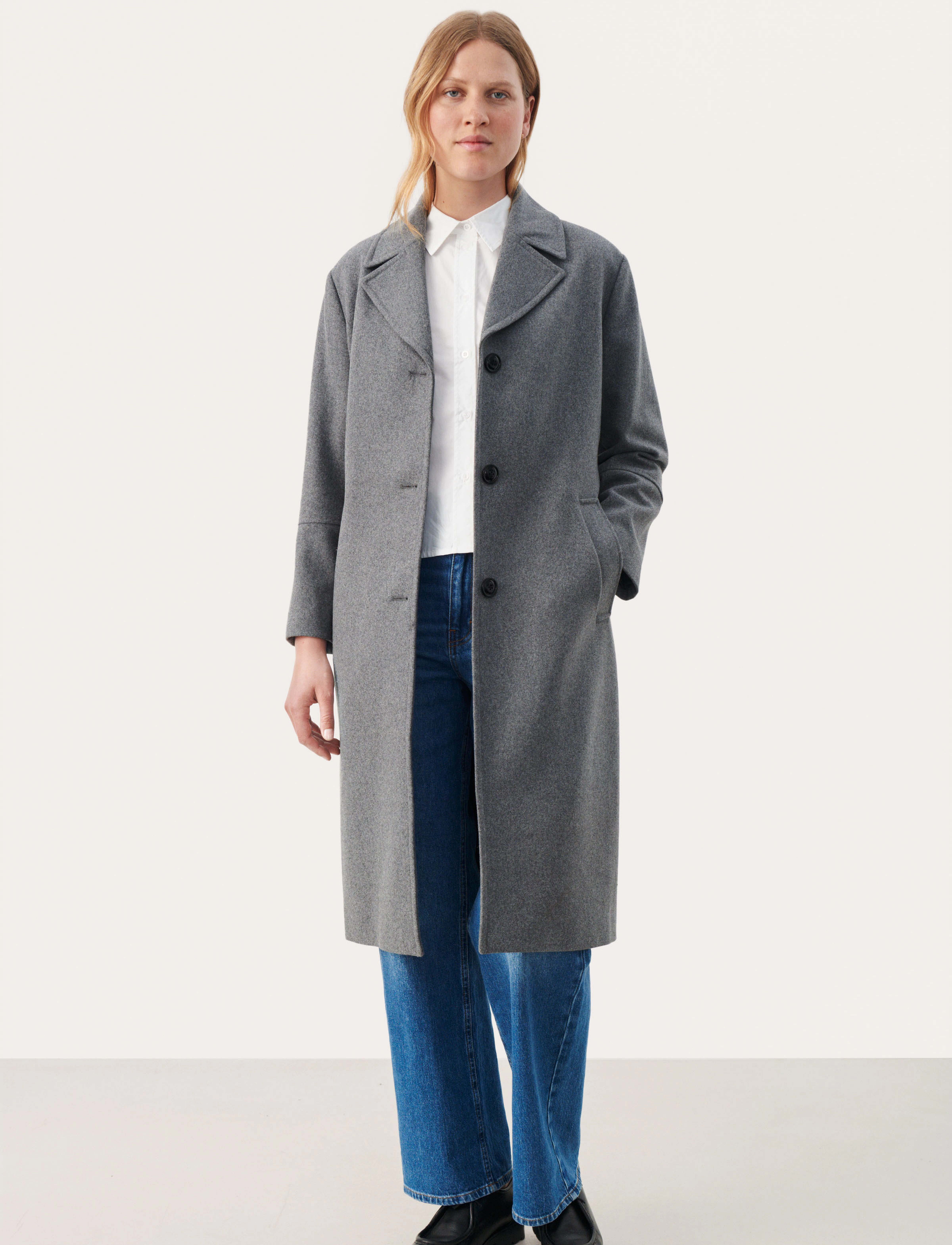 Part Two - CharlottePW OTW - grey melange - 3