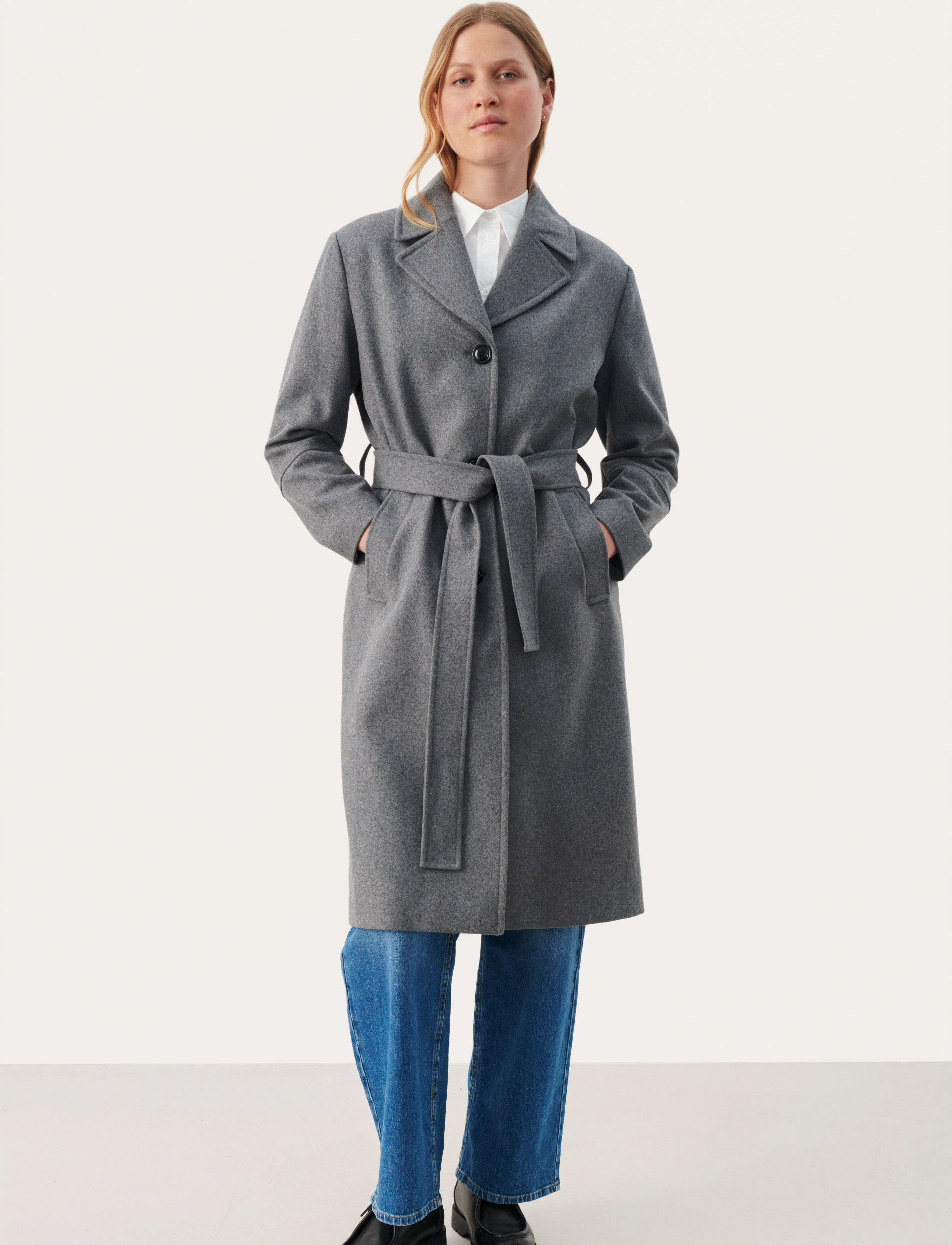 Part Two - CharlottePW OTW - grey melange - 4