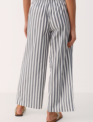 Part Two - AishaPW PA - wide leg trousers - midnight navy stripe - 4