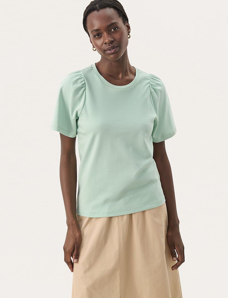 Part Two - ImaleaPW TS - t-shirts - cameo green - 0