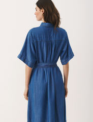 Part Two - BriellePW DR - midi kjoler - medium blue denim - 4