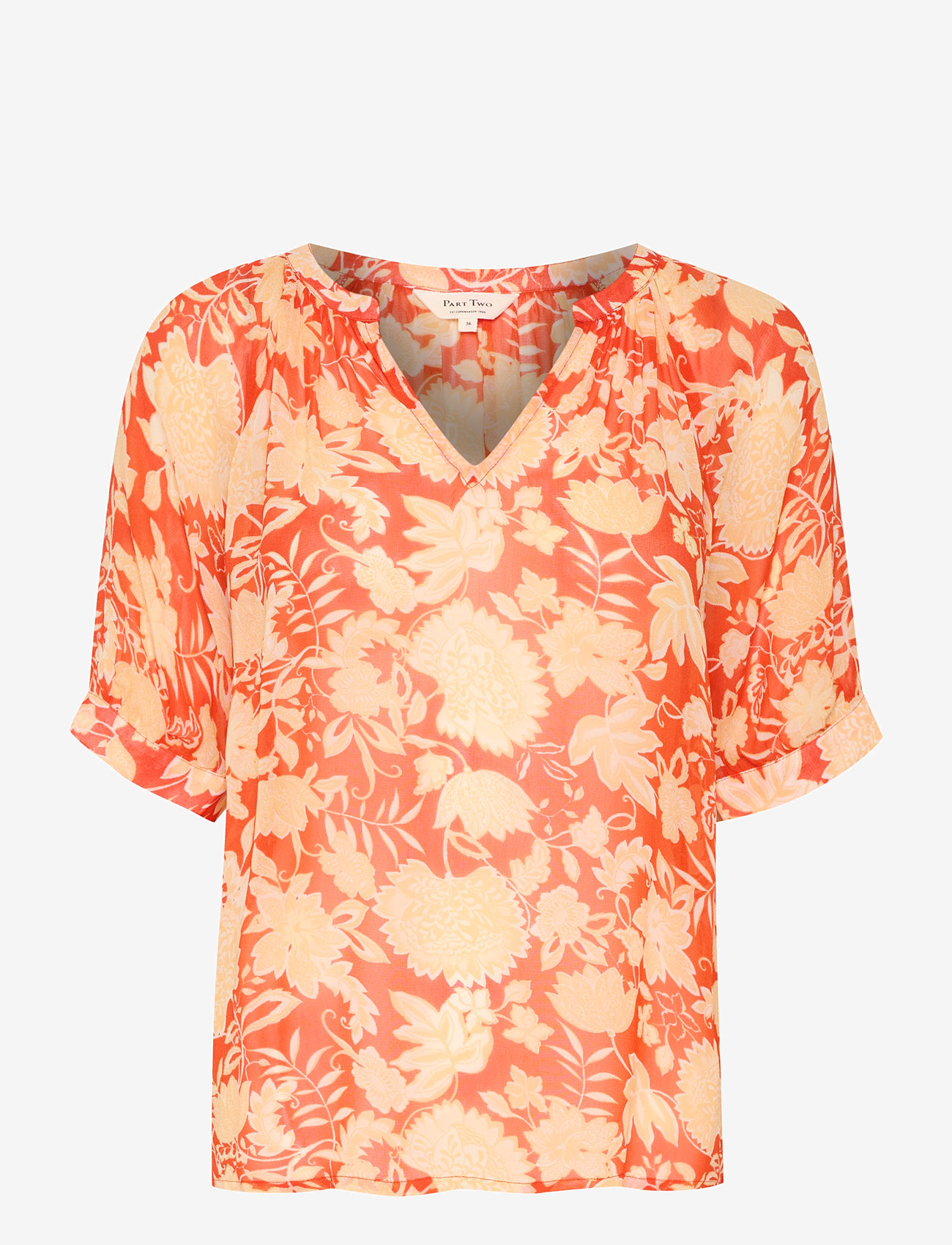 Part Two - PopsyPW BL - grenadine wallpaper print - 0