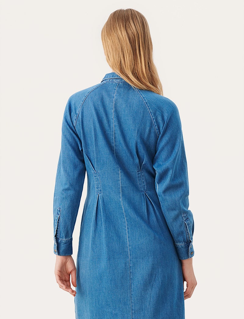 Part Two - CisselPW DR - denimkjoler - medium blue denim - 4