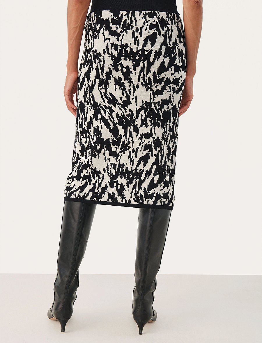 Part Two - CeniaPW SK - neulehameet - black texture jaquard - 4