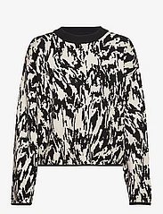 Part Two - CentaPW PU - pullover - black texture jaquard - 0