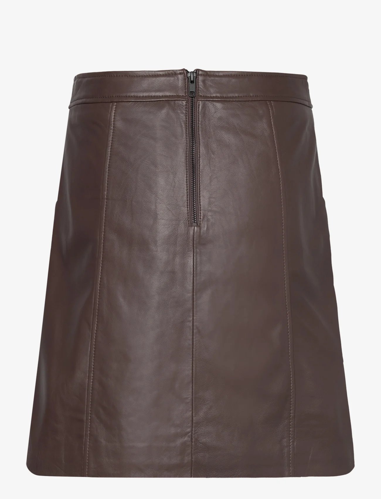 Part Two - CharitaPW SK - leather skirts - hot fudge - 1