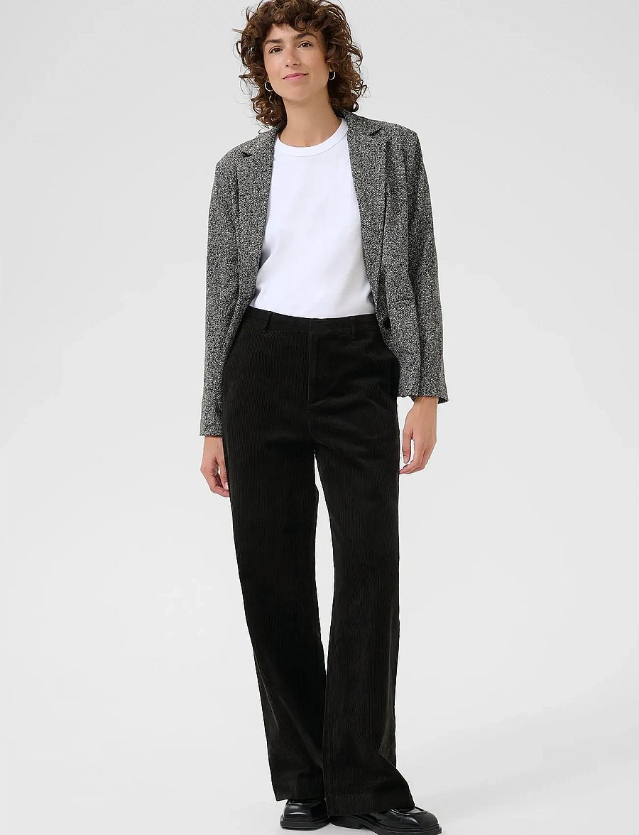 Part Two - ClarissePW PA - wide leg trousers - black - 3