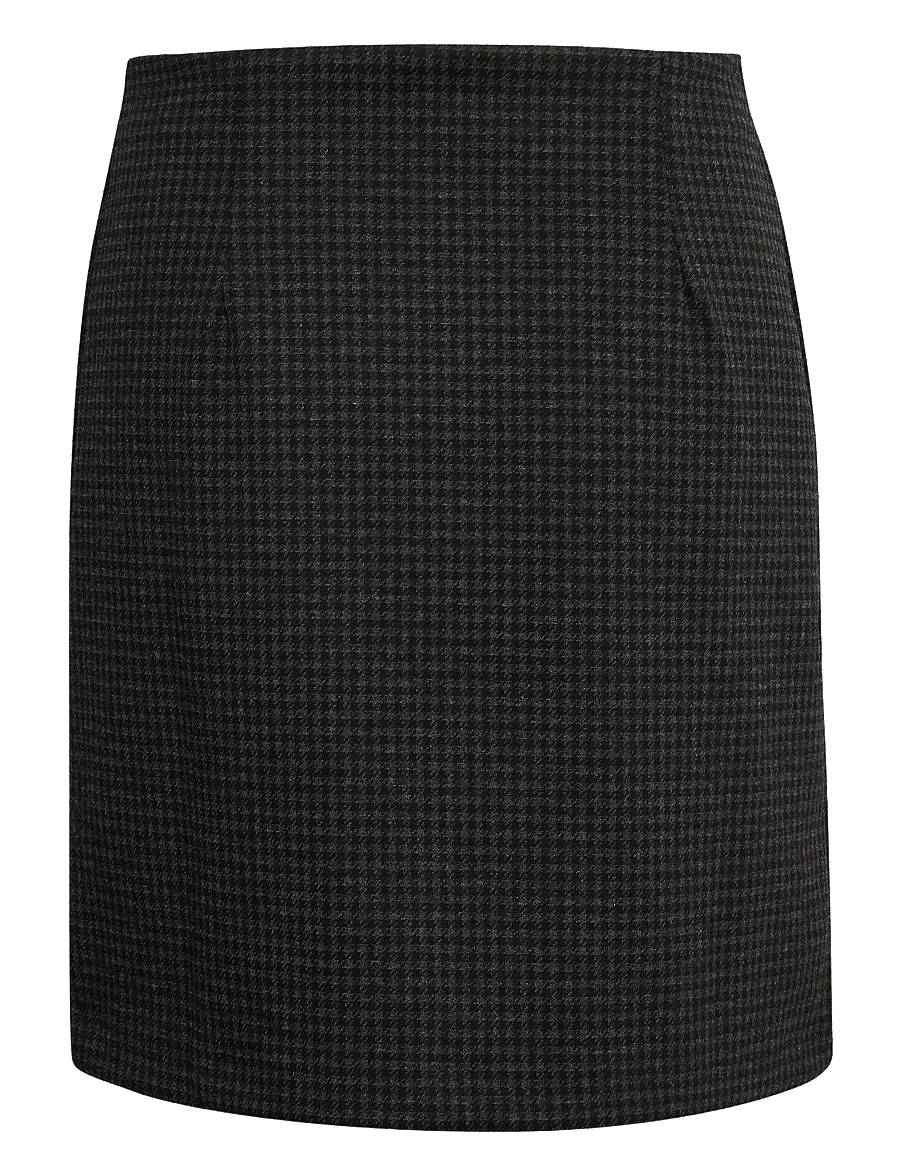 Part Two - CorinnePW Skirt - miniseelikud - dark grey check - 2