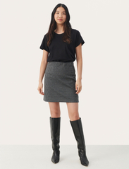 Part Two - CorinnePW SK - short skirts - medium grey check - 3