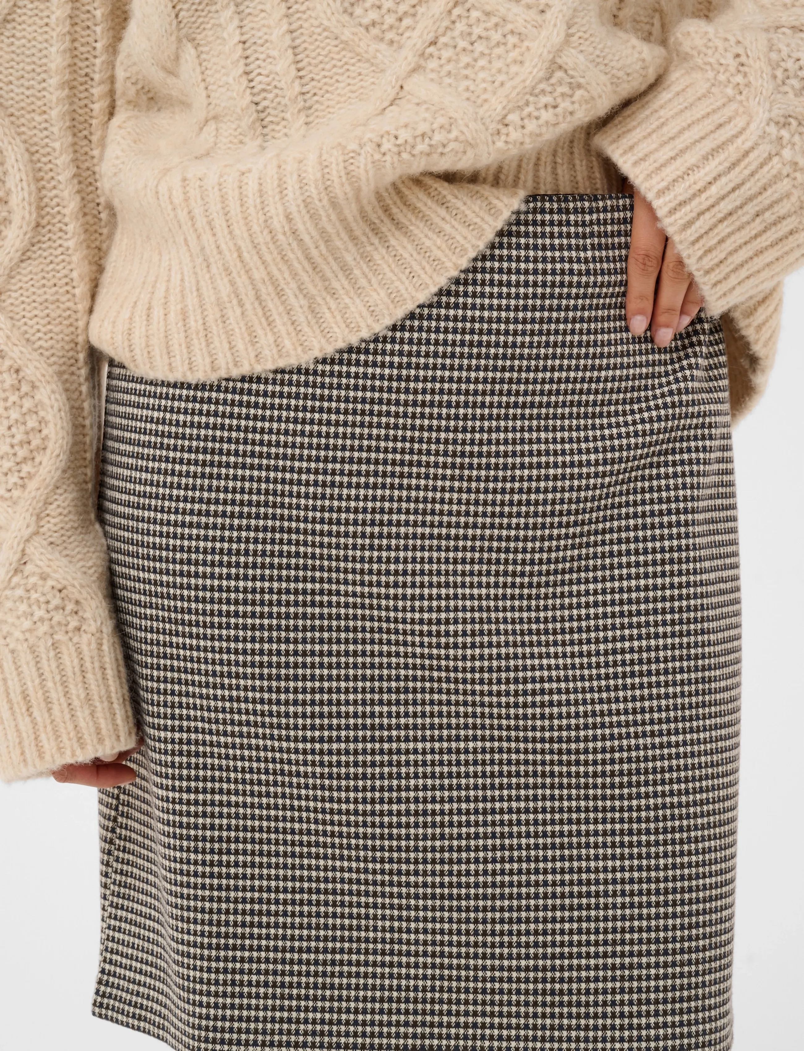 Part Two - CorinnePW Skirt - short skirts - small check - 4
