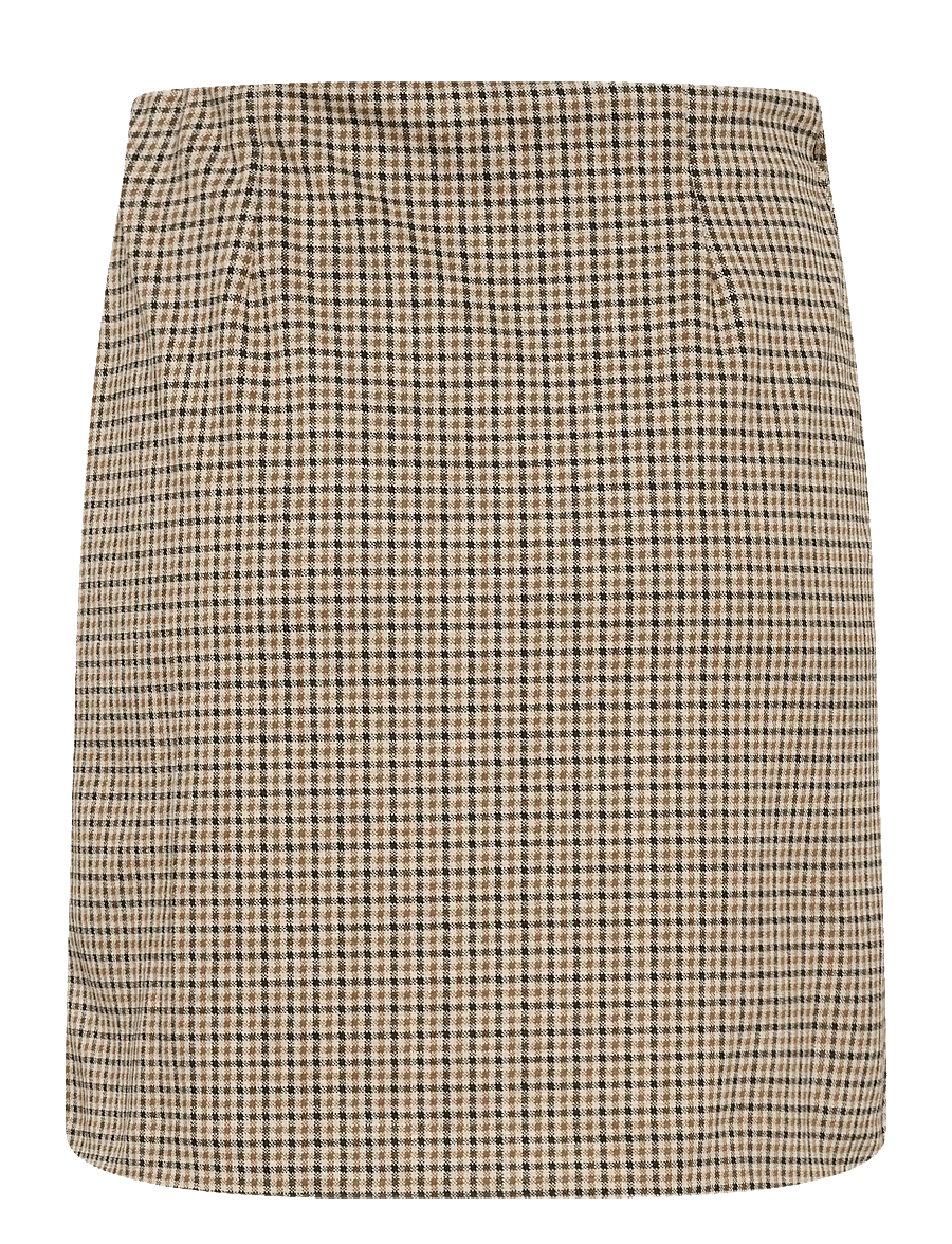 Part Two - CorinnePW Skirt - korte nederdele - toasted coconut check - 2
