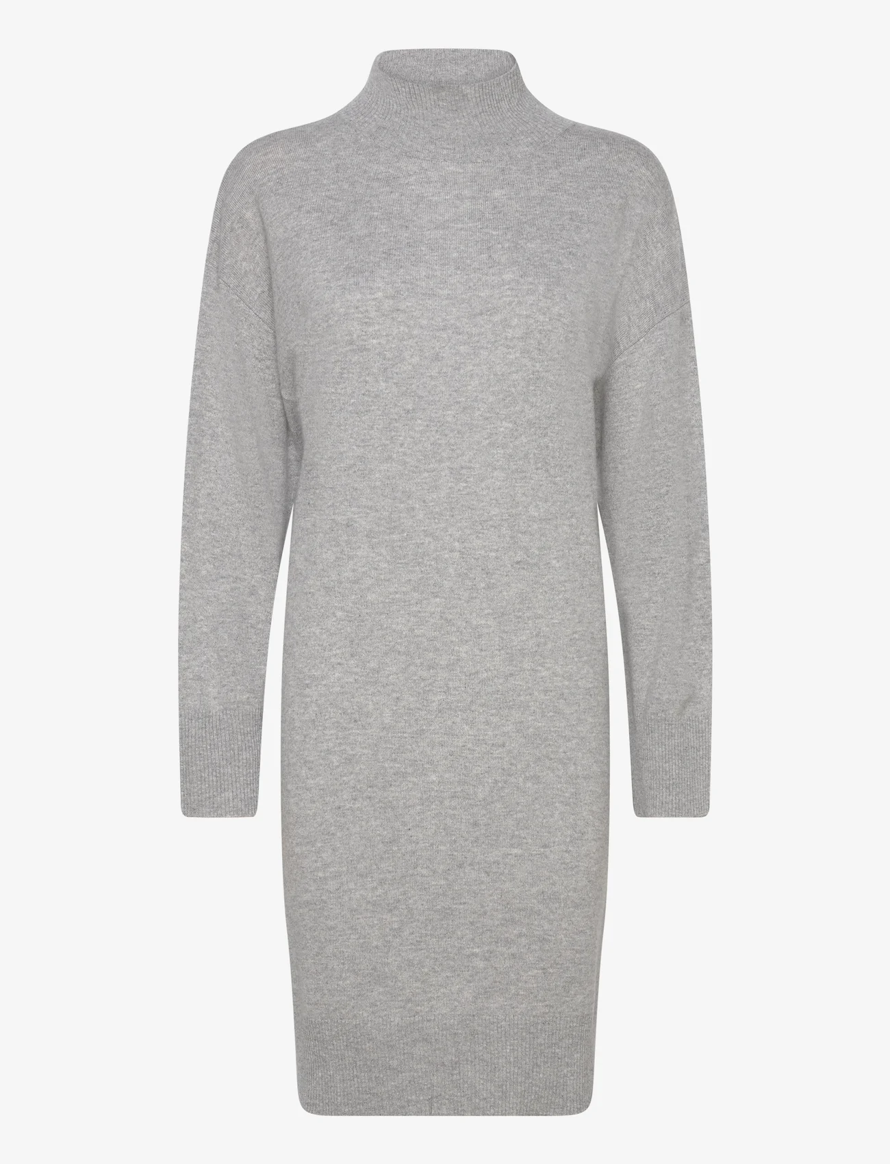 Part Two - ClarahPW DR - strikkede kjoler - light grey melange - 1