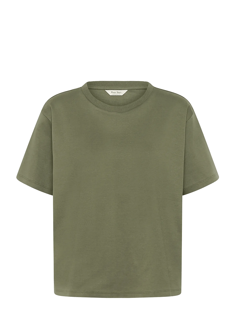 Part Two - AnnePW TShirt - t-särgid - beetle - 1