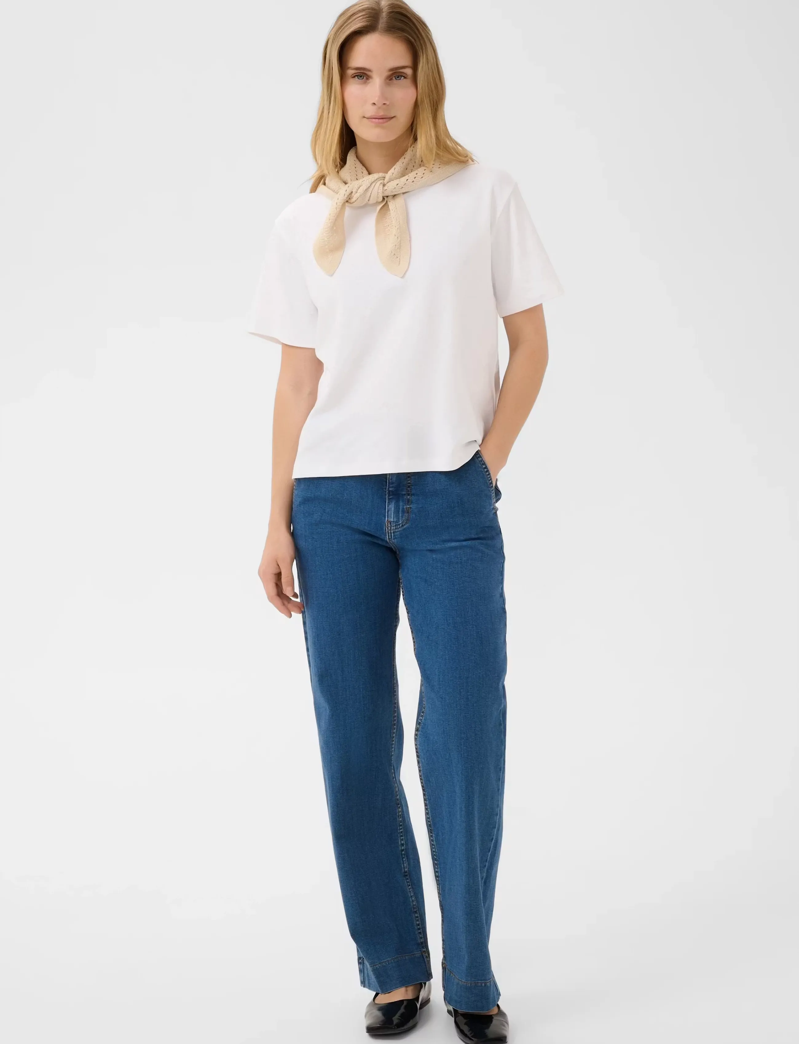 Part Two AnnePW TShirt - T-shirts & Toppar - BRIGHT WHITE / white