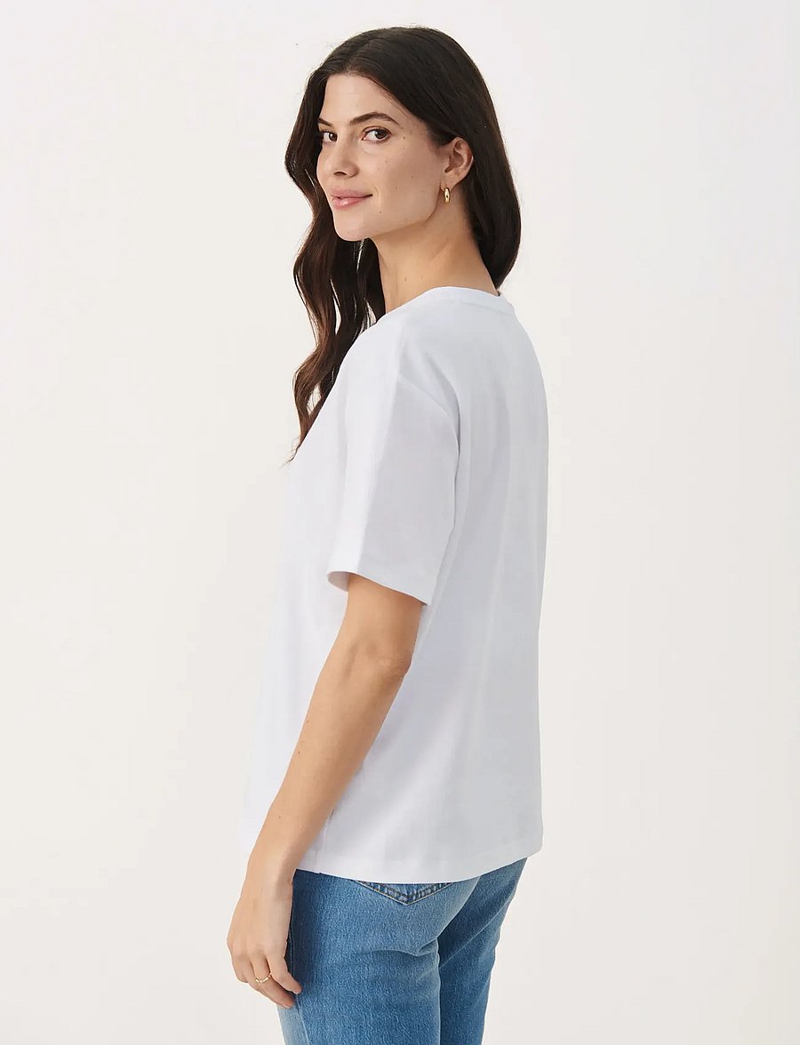 Part Two - AnnePW TShirt - t-shirty - bright white - 4