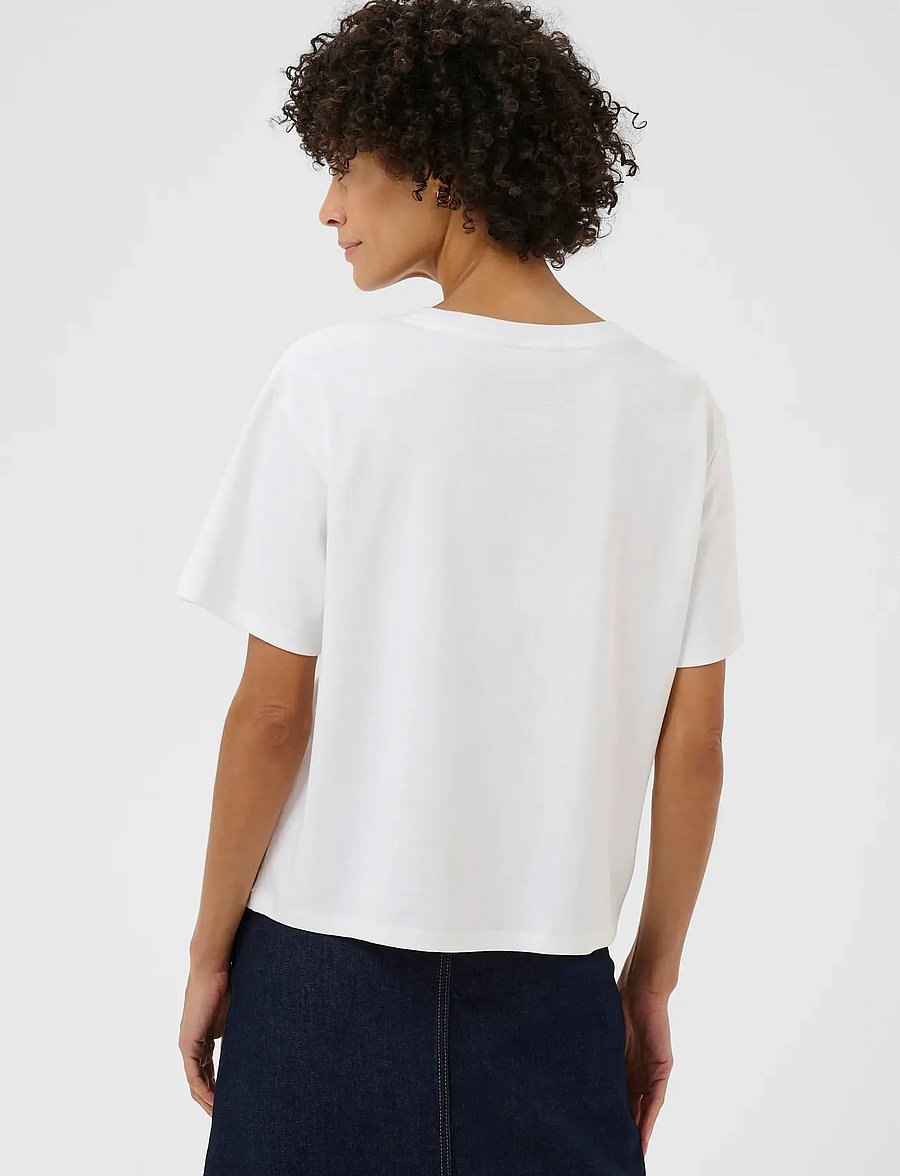 Part Two - AnnePW TShirt - t-shirty - bright white - 5