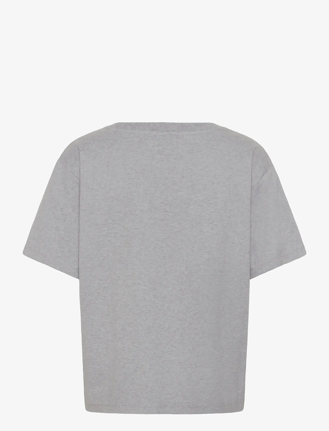 Part Two - AnnePW TShirt - t-shirts - medium grey melange - 2
